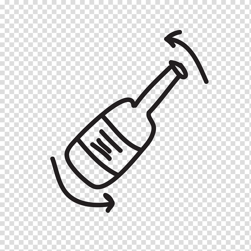 Champagne Bottle, Drink, Black And White
, Line, Technology, Area, Sports Equipment, Recreation transparent background PNG clipart