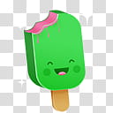 , green popsicle art transparent background PNG clipart