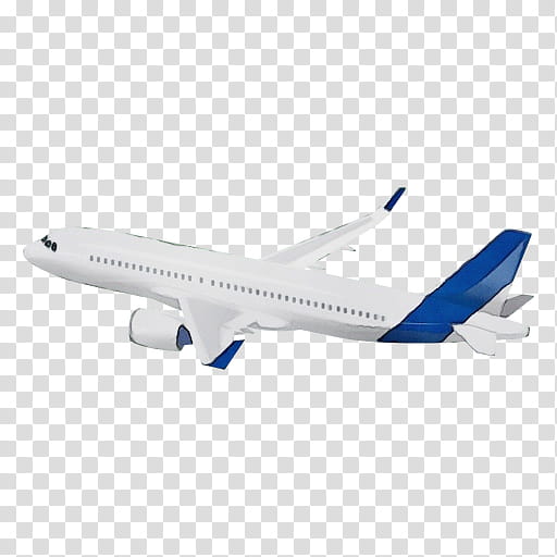 airline air travel airliner vehicle airplane, Watercolor, Paint, Wet Ink, Aviation, Flap, Aircraft, Model Aircraft transparent background PNG clipart