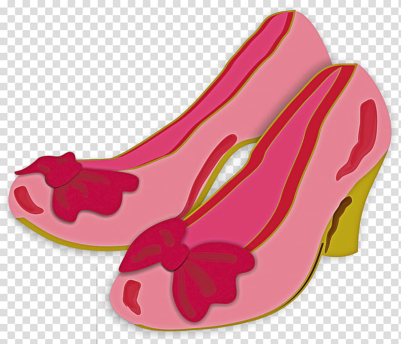 Pink, Shoe, Highheeled Shoe, Walking, Pink M, Footwear, High Heels, Magenta transparent background PNG clipart