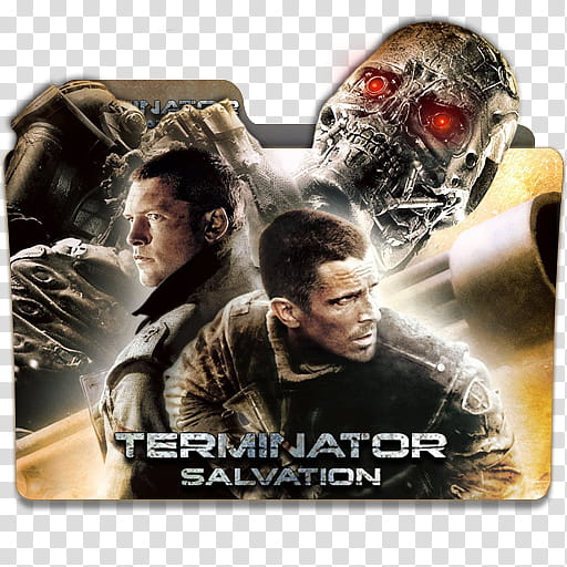 Terminator Complete Collection Folder Icon Pack, Terminator Salvation transparent background PNG clipart