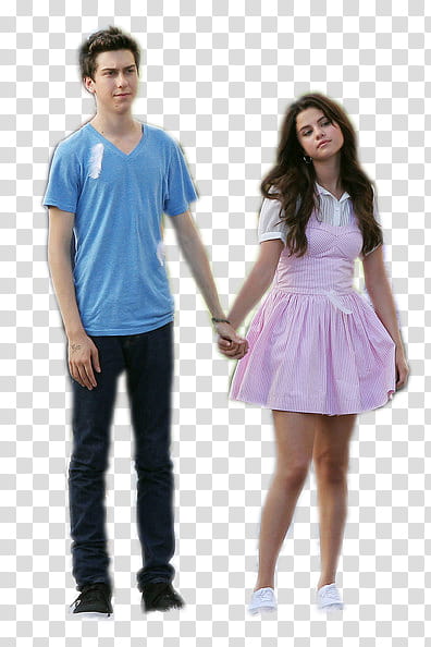 Selena Gomez And Nat Wolff transparent background PNG clipart