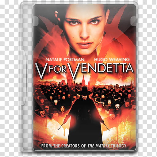 Movie Icon Mega , V for Vendetta, V for Vindetta DVD case transparent background PNG clipart