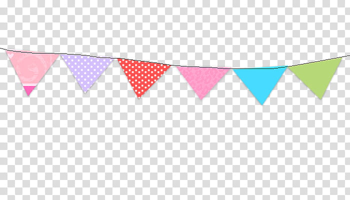 decoraciones bonitas, red, pink, and blue banner illustration transparent background PNG clipart