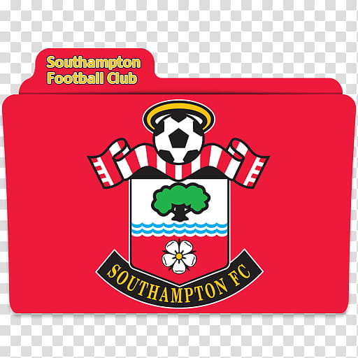 English PL Season Folder Icons , Southampton Football Club Folder transparent background PNG clipart