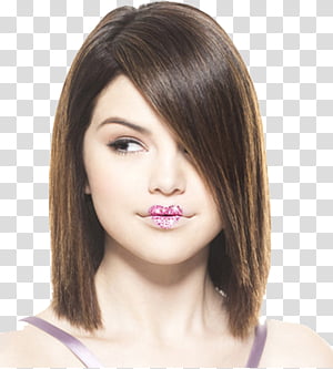 selena gomez 1 texto transparent background PNG clipart thumbnail