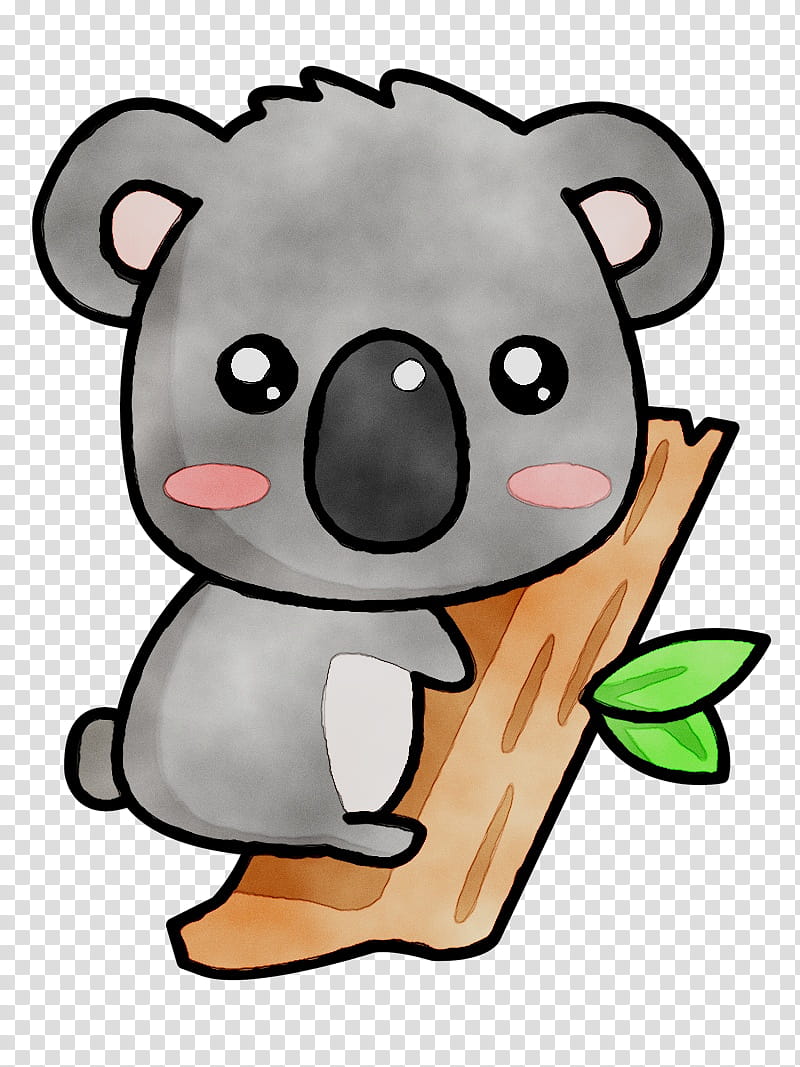 Koala, Cuteness, Drawing, Bear, Cartoon, Baby Koala, Kawaii, Snout transparent background PNG clipart