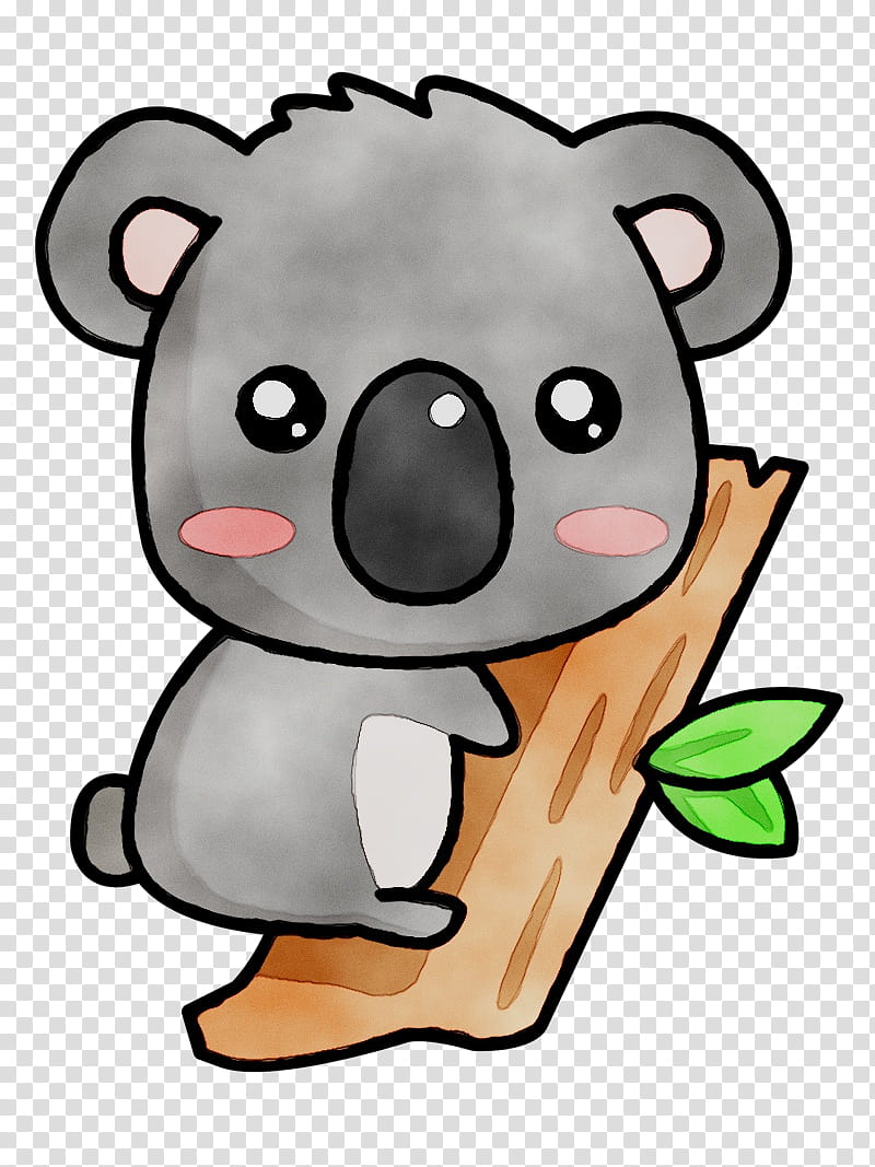 baby koala bear outline