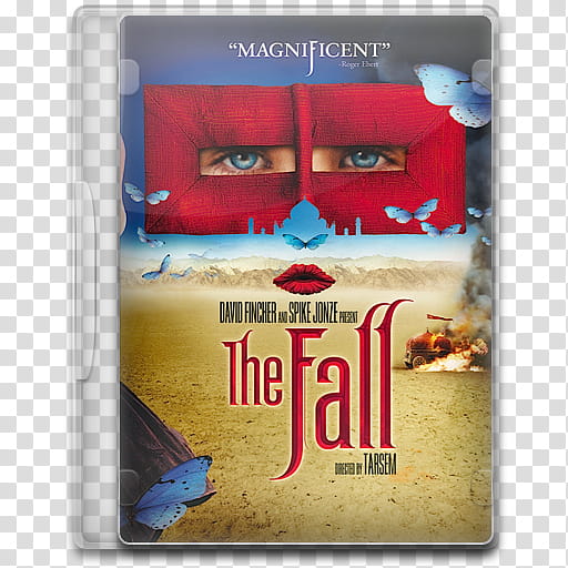 Movie Icon Mega , The Fall, closed The Fall DVD case transparent background PNG clipart