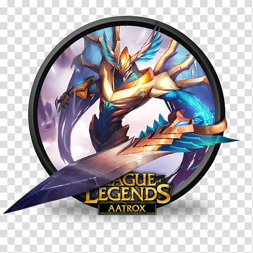 LoL icons, League of Legends Aatrox transparent background PNG clipart