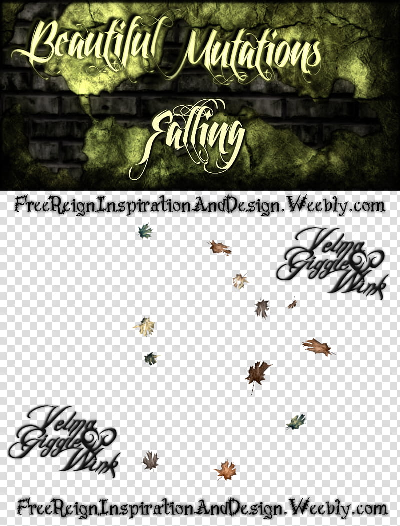 Beautiful Mutations Falling Leaves transparent background PNG clipart