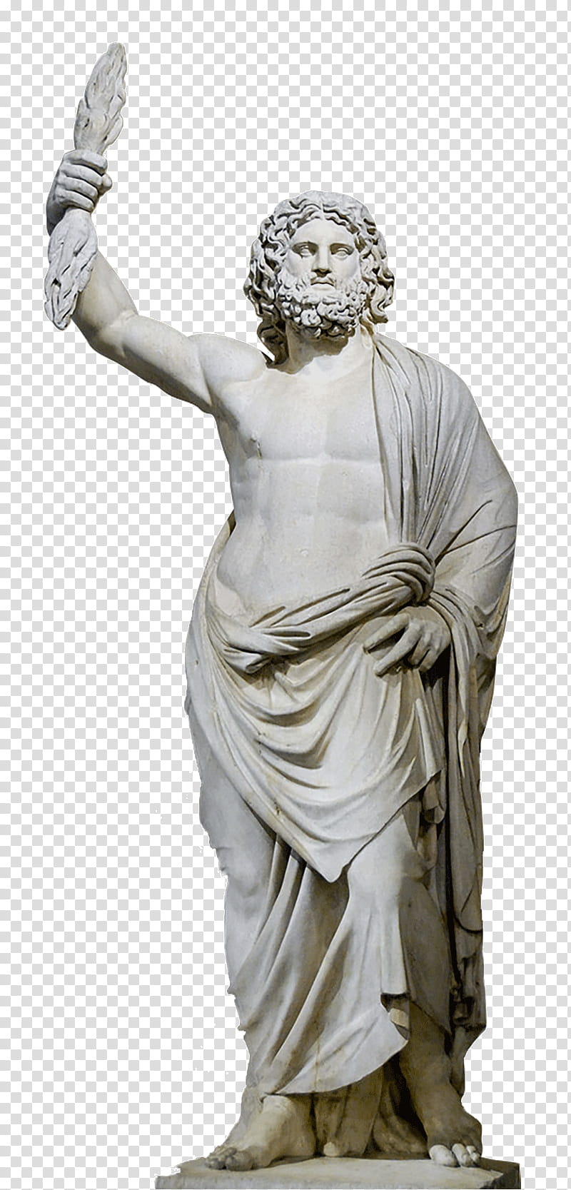 Zeus, Statue Of Zeus At Olympia, Artemision Bronze, Marble Sculpture, Apollo Belvedere, Ancient Greek Sculpture, Hera, Roman Sculpture transparent background PNG clipart