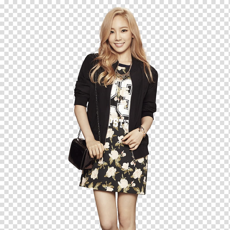 TaeTiSeo MIXXO P, woman in black cardigan smiling transparent background PNG clipart