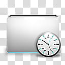 Niome Extras, round gray analog wall clock transparent background PNG clipart