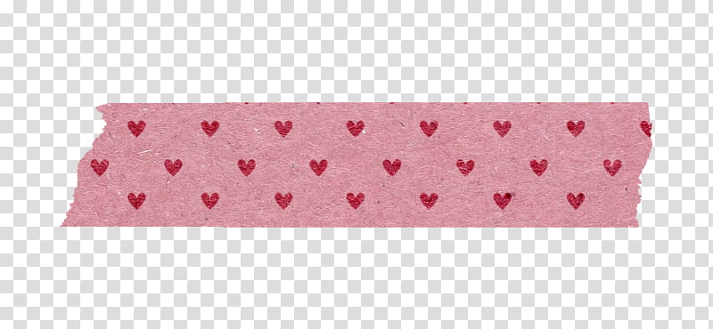 Washi Tape, pink and red ribbonm transparent background PNG clipart
