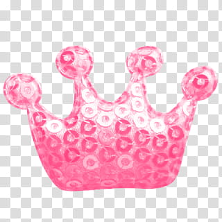 Super descargatelo, pink crown transparent background PNG clipart