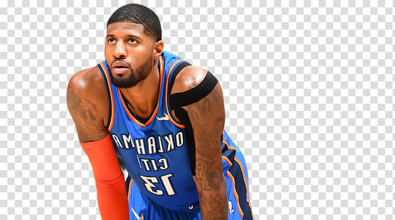 Paul George, Basketball Player, Nba, Sport, Tshirt, Sports, Team Sport, Outerwear transparent background PNG clipart