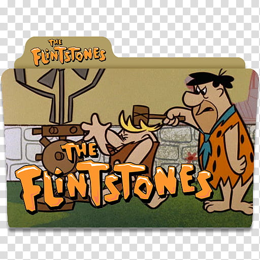 The Flintstones Folder Icon , The Flintstones, Season  transparent background PNG clipart