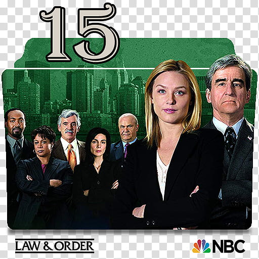 Law and Order TOS series and season folder icons, Law & Order TOS S ( transparent background PNG clipart