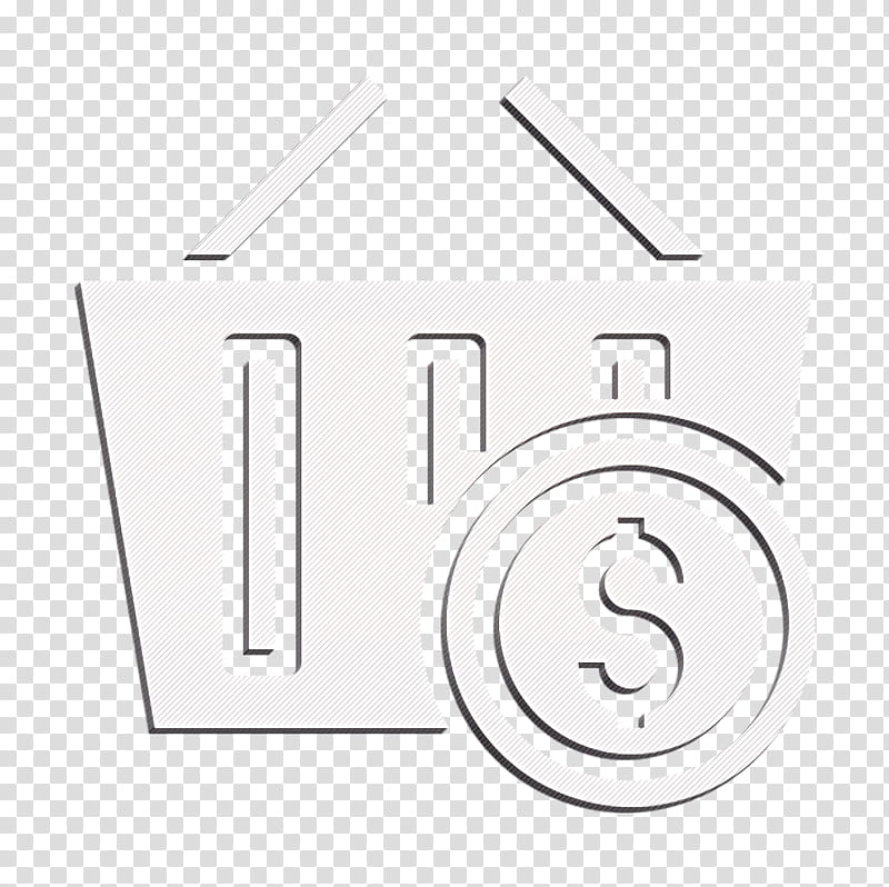 Coin Icon Shopping Basket Icon Shopping Icon Text Line Symbol Logo Number Blackandwhite Games Transparent Background Png Clipart Hiclipart - coin us dollar icon png roblox