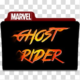 Ghost Rider Collection Folder Icon transparent background PNG clipart