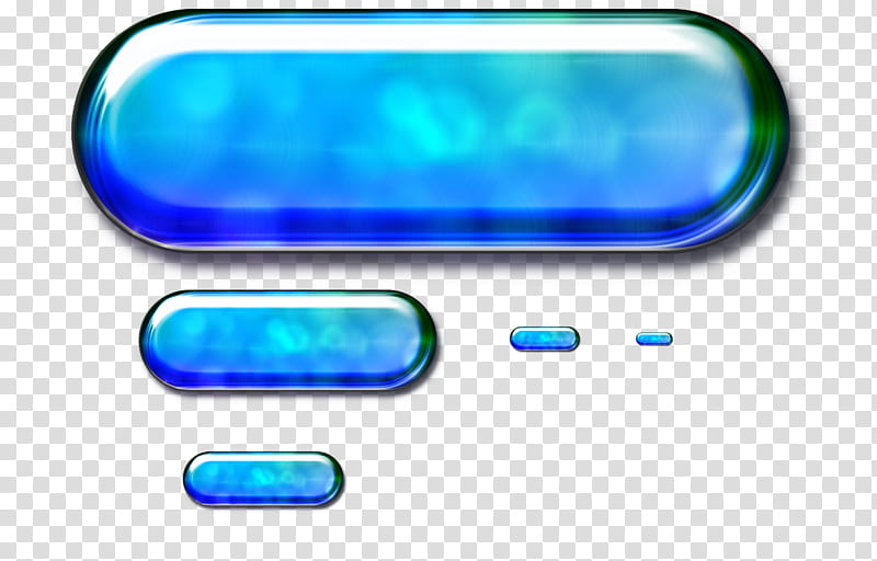 A simple Button, blue illustration transparent background PNG clipart