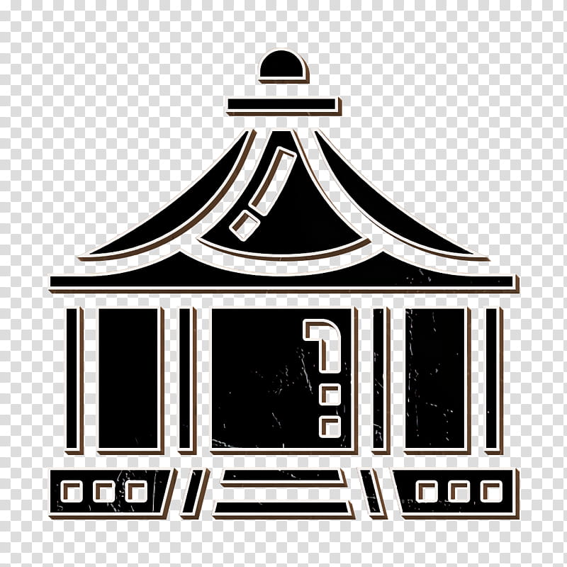 Tent icon Architecture icon Shelter icon, Gazebo, Blackandwhite, Shade, Logo, Building, Rectangle transparent background PNG clipart