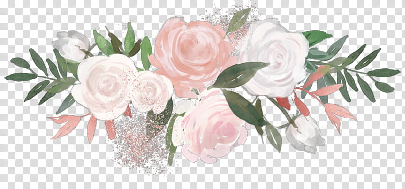 Bouquet Of Flowers Drawing, Rose, Floral Design, Watercolor Painting, Aesthetics, Pink Flowers, Cut Flowers, Garden Roses transparent background PNG clipart