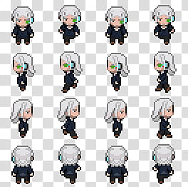 Julian Assange Sprite Sheet transparent background PNG clipart