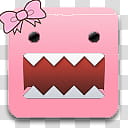 Domo Pink  transparent background PNG clipart