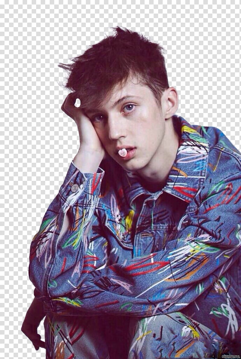 TROYE SIVAN,  transparent background PNG clipart