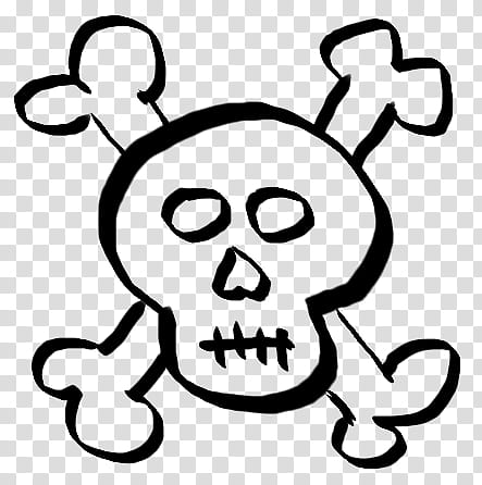 Nautical Brushes Files (), skull and bones icon transparent background PNG clipart