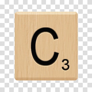 letter c scrabble tile illustration transparent background PNG clipart