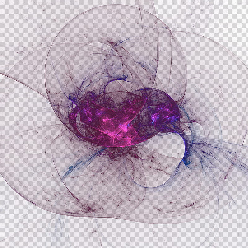 Fractal  Nebular, red illustration transparent background PNG clipart