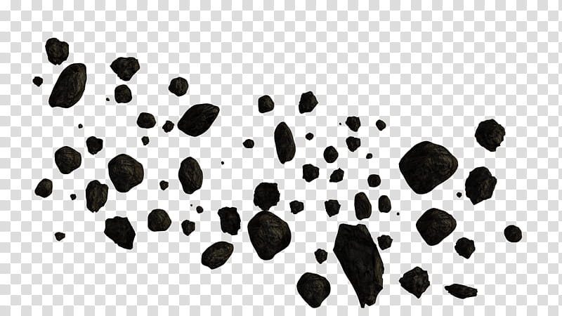 Asteroid Belts Mega , black stone lot transparent background PNG clipart