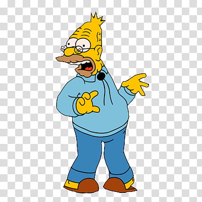 SIMPSONS, The Simpson character transparent background PNG clipart