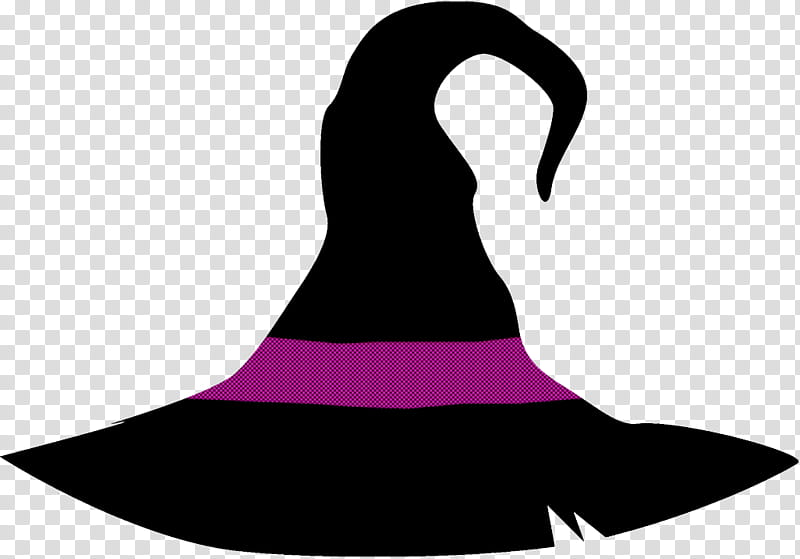 witch hat halloween, Halloween , Purple, Violet, Pink, Magenta, Silhouette, Headgear transparent background PNG clipart