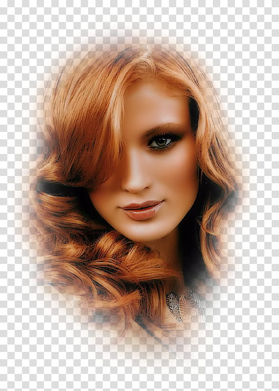 Woman Face, Painting, Blond, Female, , Beauty, Hair Coloring, Ansichtkaart transparent background PNG clipart