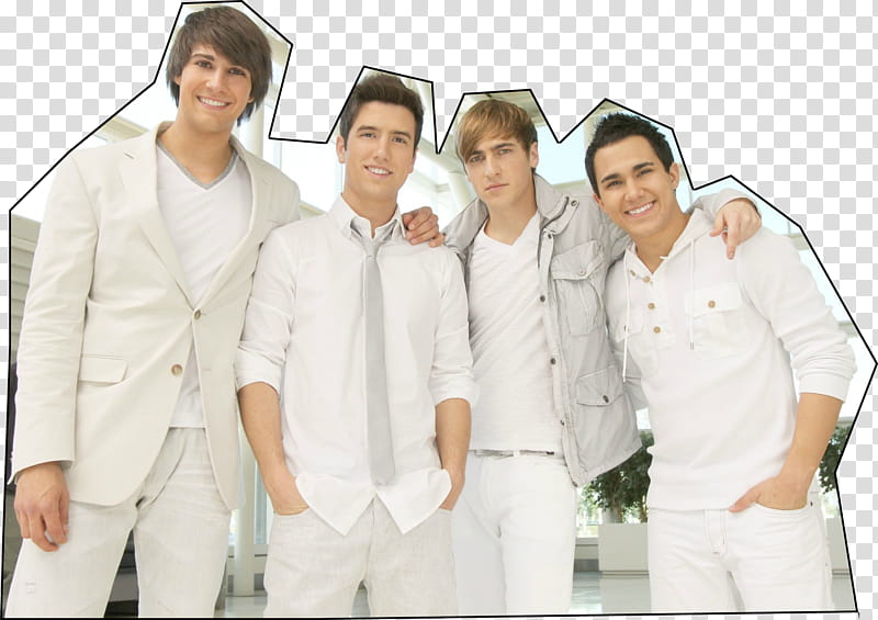 Big Time Rush Worldwide shoot, -man group band transparent background PNG clipart