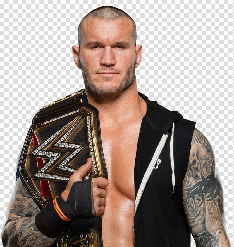 Randy Orton WWE Champion  transparent background PNG clipart