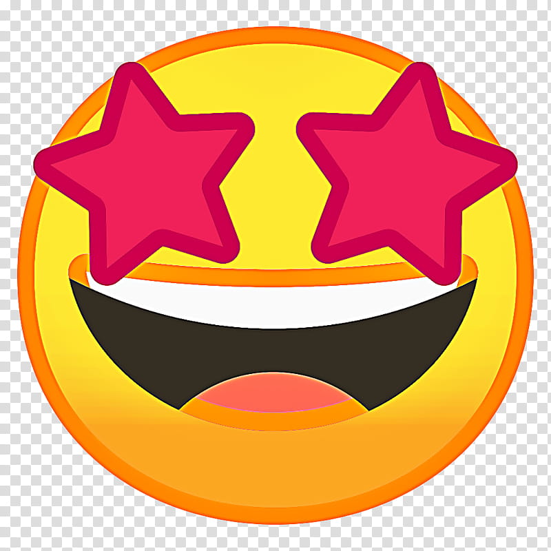 Star Emoji, Smiley, Emoticon, Blob Emoji, Sticker, Eye, Emoticons, Yellow transparent background PNG clipart