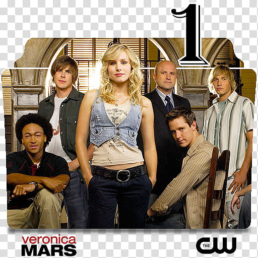 Veronica Mars series and season folder icons, Veronica Mars S ( transparent background PNG clipart