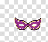 PART Material, purple mask transparent background PNG clipart