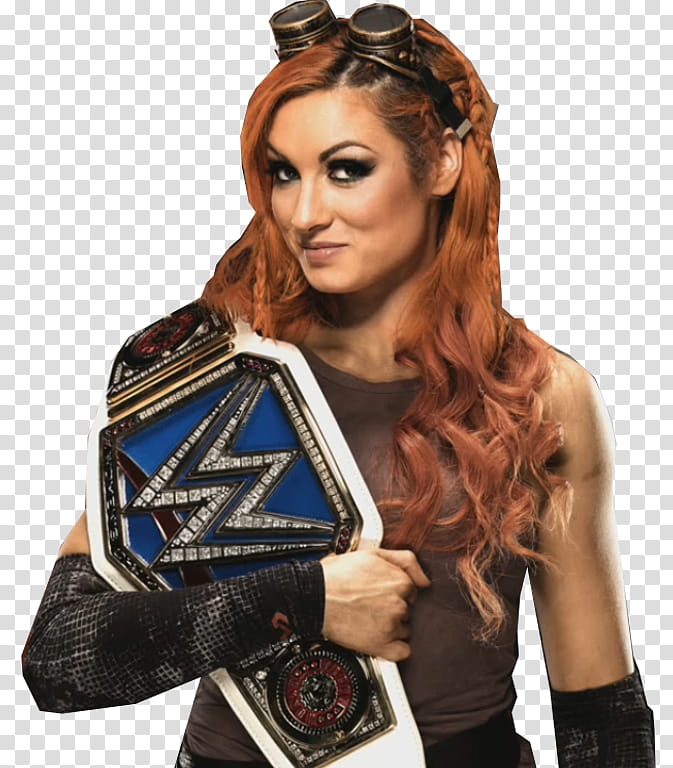 Becky Lynch SD Womens Champion MrPHNML transparent background PNG clipart