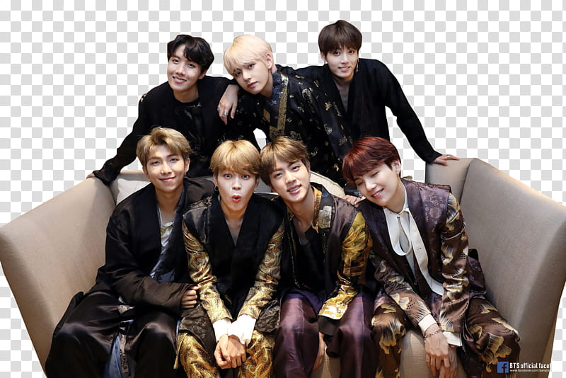 BTS Happy Chuseok, BTS band poster transparent background PNG clipart