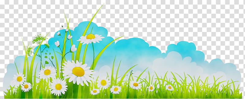 Drawing Of Family, BORDERS AND FRAMES, Chamomile, Lawn, Flower, Sky, Nature, Meadow transparent background PNG clipart