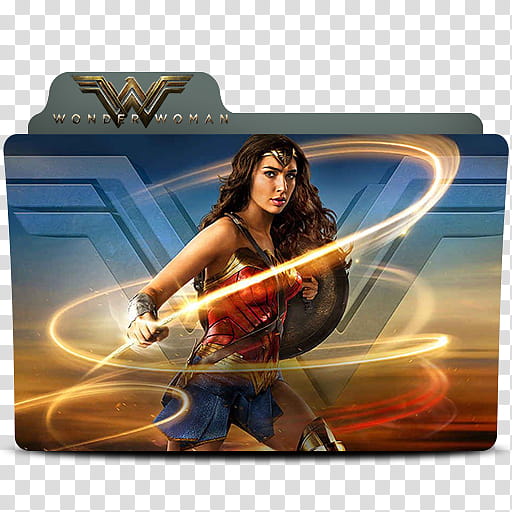 Wonder Women Folder Icon, Wonder Women transparent background PNG clipart