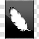 DarkTiles, white feather transparent background PNG clipart