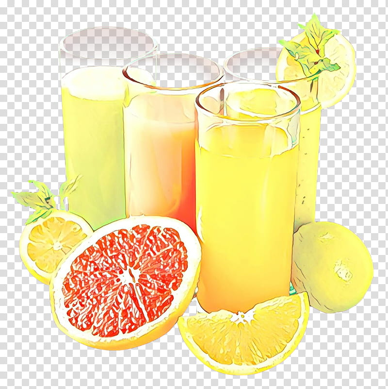 drink juice orange drink vegetable juice food, Cartoon, Nonalcoholic Beverage, Lemonade, Aguas Frescas, Citrus, Lemonlime transparent background PNG clipart
