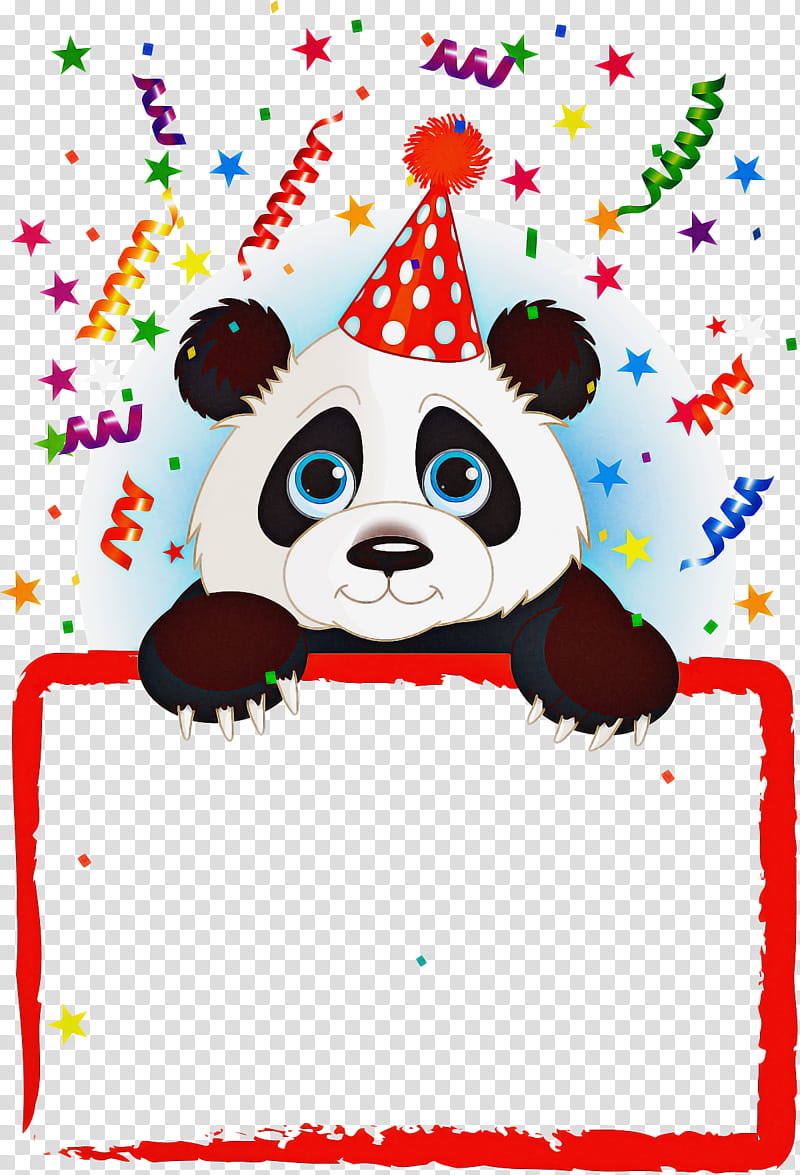 Happy Birthday Cake, Giant Panda, Bear, Birthday
, Red Panda, Greeting Note Cards, Balloon, Happy Birthday transparent background PNG clipart